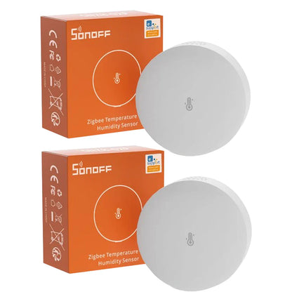 SONOFF SNZB-02P Zigbee Temperature & Humidity Sensor – Smart Home Thermometer, Works with Alexa, Google Home & SmartThings