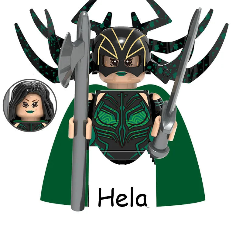 Super Heroes Model Figure Blocks – Invisible Predator vs Alien Jungle Killer Construction Toy for Children