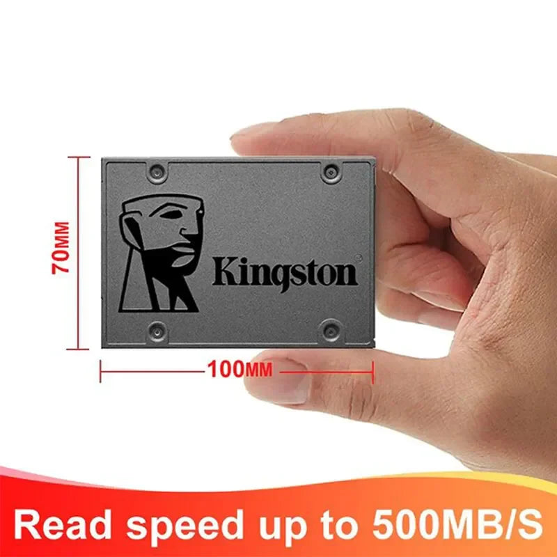 Kingston A400 SATA III 2.5" SSD – Internal Solid State Drive 120GB/240GB/480GB/960GB High-Speed Storage for Laptop & Desktop PC Upgrade