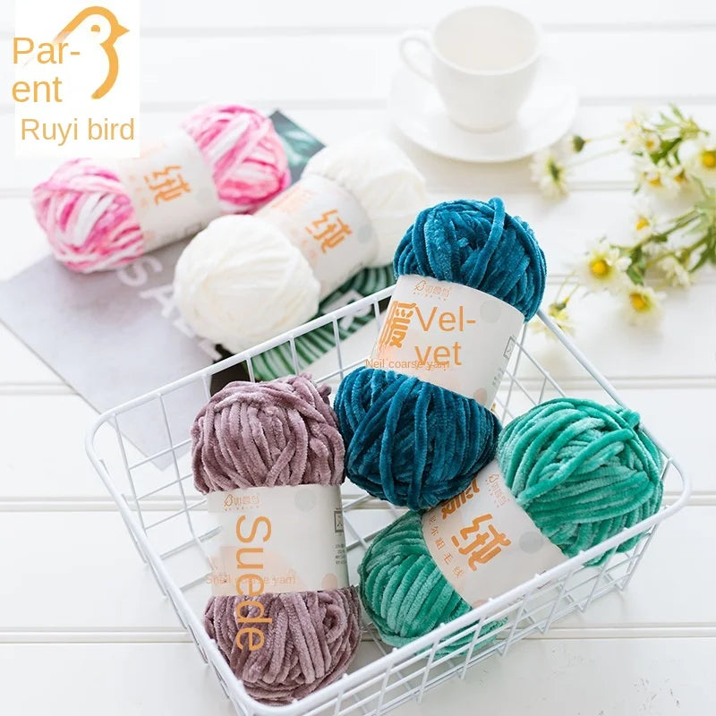 50g/Ball DIY Knitting Yarn – Soft Wool for Baby Scarf, Hat, Chunky Crochet Thread