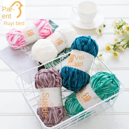 50g/Ball DIY Knitting Yarn – Soft Wool for Baby Scarf, Hat, Chunky Crochet Thread