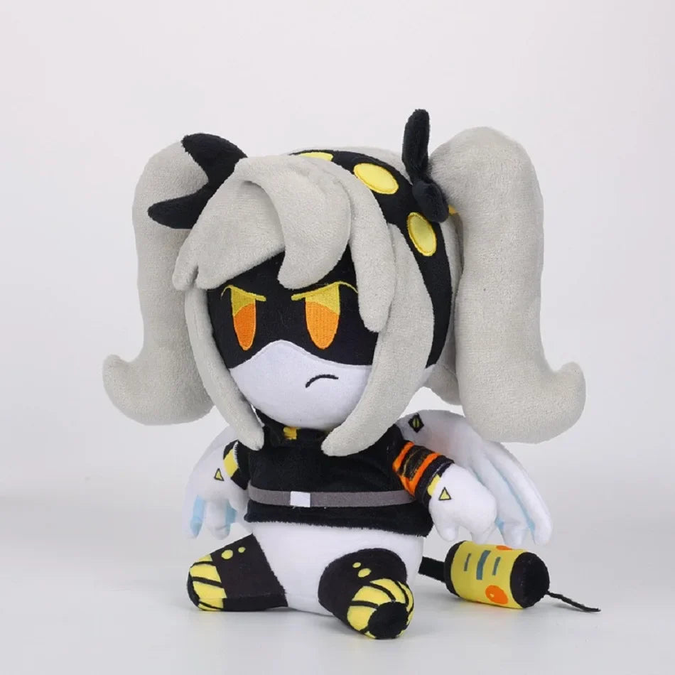 25cm MURDER DRONES UZI Plush Toy – Cute Cartoon Animation Character Plushie Doll, Soft Gift Toy for Kids & Christmas