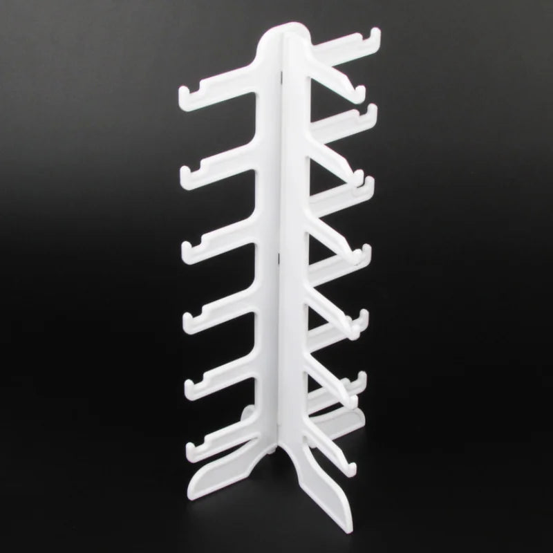 Plastic Sunglasses & Eyeglasses Display Stand — Space-Saving Home Organizer Shelf