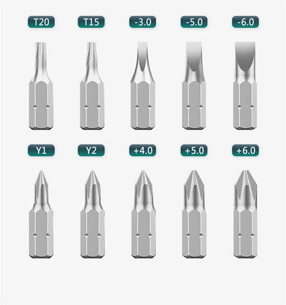Magnetic Screwdriver Bit Set – Multi-Function Phillips Hand Tool Kit for Home & Car Repair