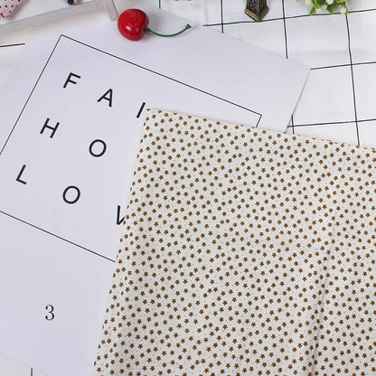 Printed Cotton Fabric Squares 25×25cm — Sewing, Quilting, Patchwork & DIY Handmade Craft Material