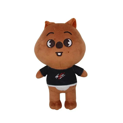 20cm Kawaii Skzoo Plush Toy Set – 8pcs Cartoon Stuffed Animals for Kids, Room Decor & Gifts