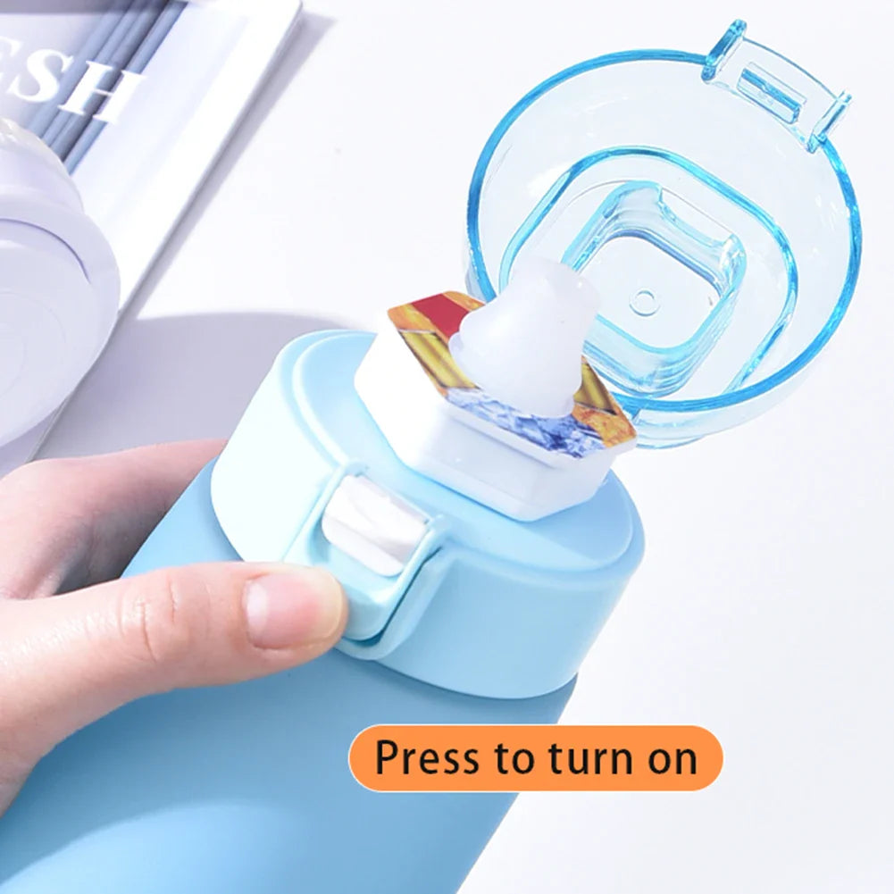 650ML Scented Water Bottle , 7 Flavor Pods - Leak-Proof Air Water Bottle for Travel, Climbing and Hiking