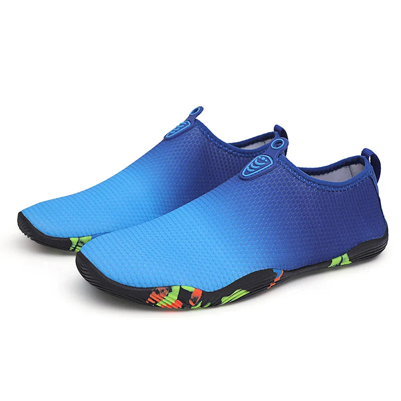Unisex Quick-Dry Aqua Shoes – Breathable Water Sneakers for Swimming, Beach, and Outdoor Upstream Activities (Sizes 35-45)
