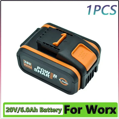 20V 4.0Ah Rechargeable Lithium Battery for WORX – Compatible with WA3553, WA3551, WA3553.1, WA3570, Electric & Garden Tools