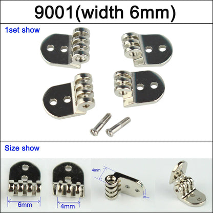 10 Sets Eyeglasses Hinge Replacement - Plastic Frames, Acetate Sunglasses, Wooden Glasses Repair Parts & Accessories