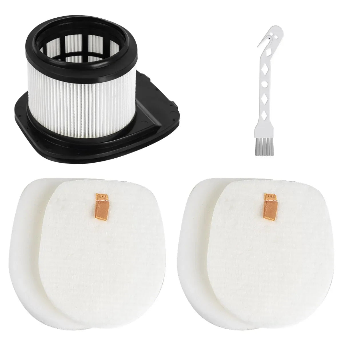 Vacuum Cleaner Foam & HEPA Filters - Replacement Filters for Shark NV350, NV600, NV650 & More