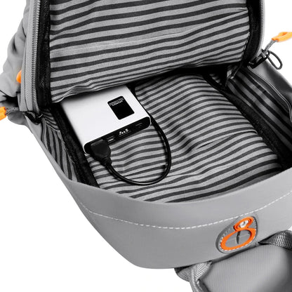 Waterproof Nylon Crossbody Bag for Men – Compact Chest Sling Shoulder Backpack for Travel & Outdoor Hiking