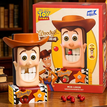 Woody Big Teeth Building Block Model Kit - Creative Desktop Assembly & Party Game Toy