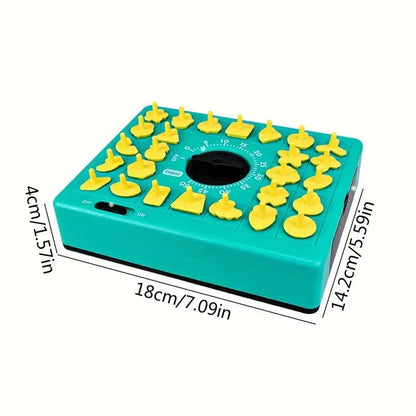 Timing Puzzle Game – Exciting Finger Shape Matching Board with Pop-Up Mechanism, Educational Concentration Game