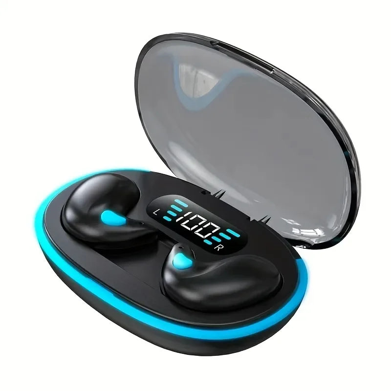 X55 Bluetooth Wireless Earbuds - Ear Hook Headphones With HiFi Stereo Bass Noise Reduction Sports Headset