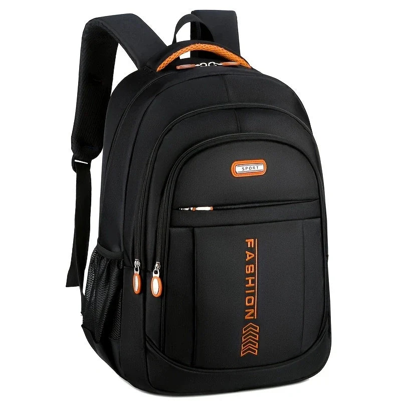 Reinforced Waterproof Large Capacity Bag - School Backpack for College Students, Casual Travel, and Computer Use