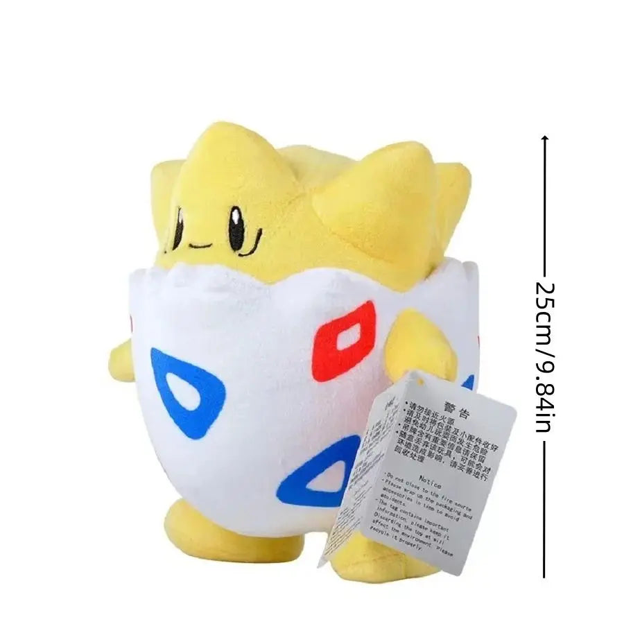 Original Pokémon Gengar Plush 24cm – Cute Pikachu Soft Stuffed Toy Doll for Kids Birthday Gift