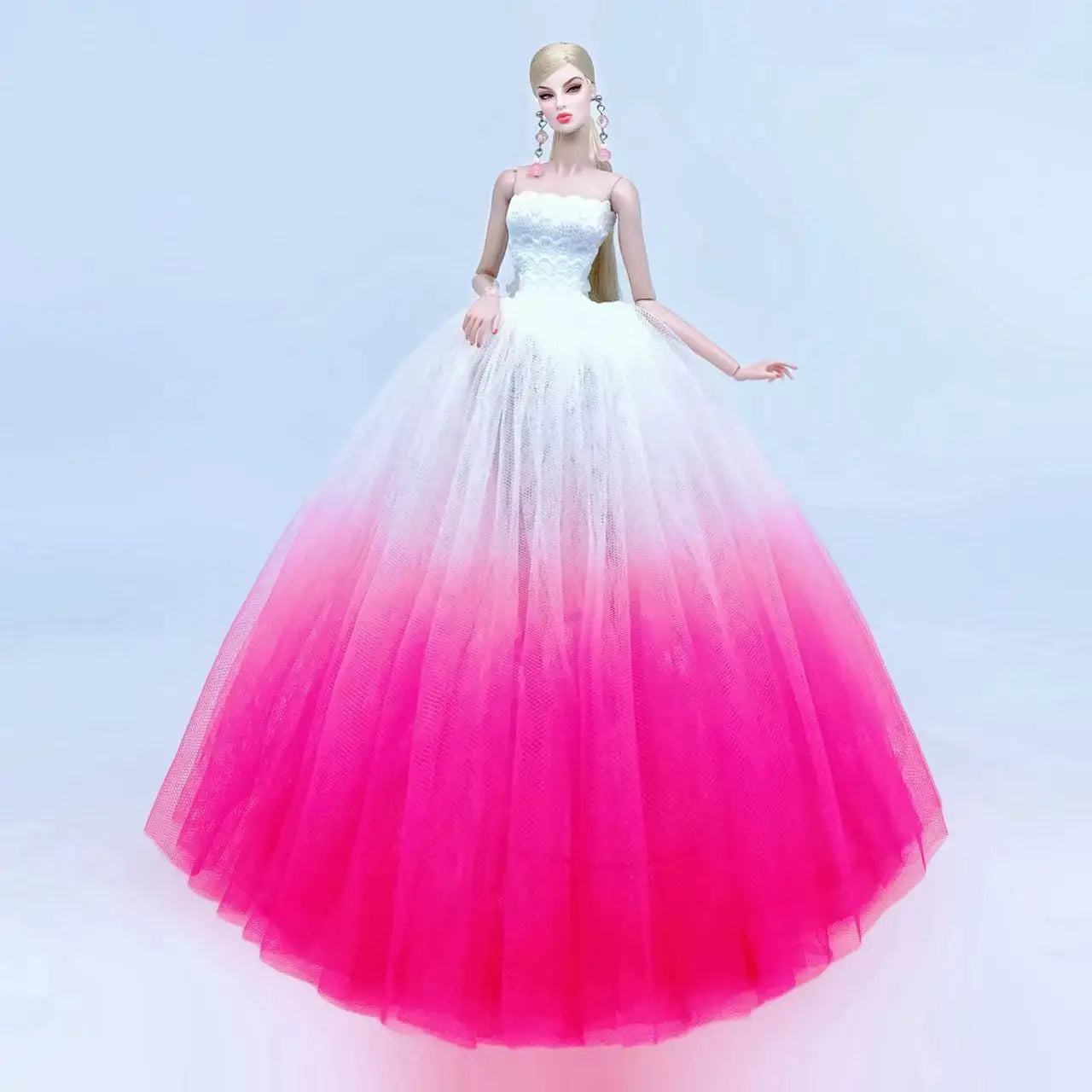 Barbie & 30cm BJD Doll Clothes — Princess, Wedding & Long Gown Dress Accessories for Doll Houses