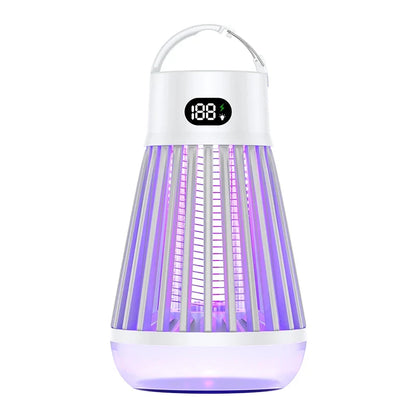 USB Rechargeable Mosquito Lamp - Two-in-One Portable Electric Bug Zapper for Home & Outdoor Use