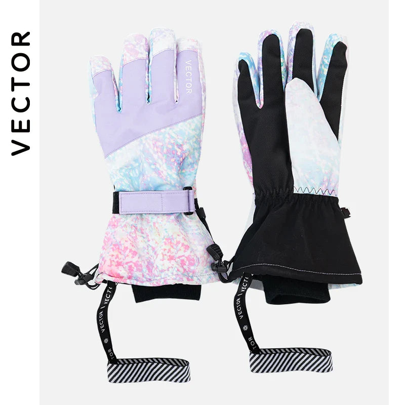 2-in-1 Extra Thick Ski Gloves – Waterproof, Windproof Winter Mittens for Men & Women