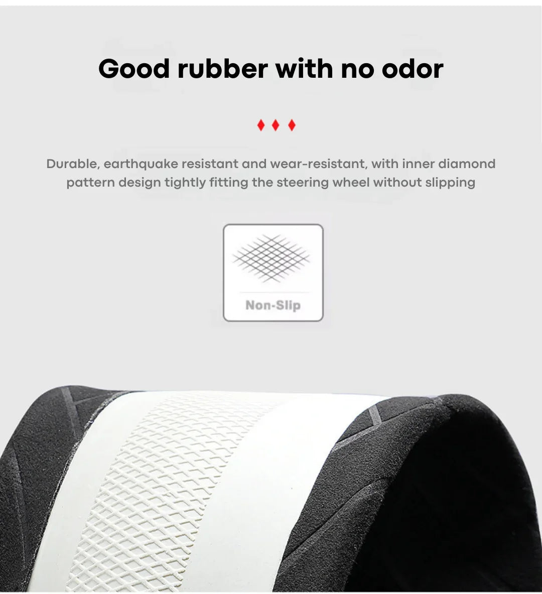 Universal Cowhide Suede Steering Wheel Cover — Breathable 37-38cm Car Accessory Wrap