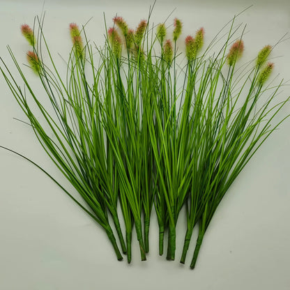 6Pcs Artificial Reed Grass Plants – Decorative Faux Greenery for Home, Living Room & Outdoor Garden Decor Simulation Plants