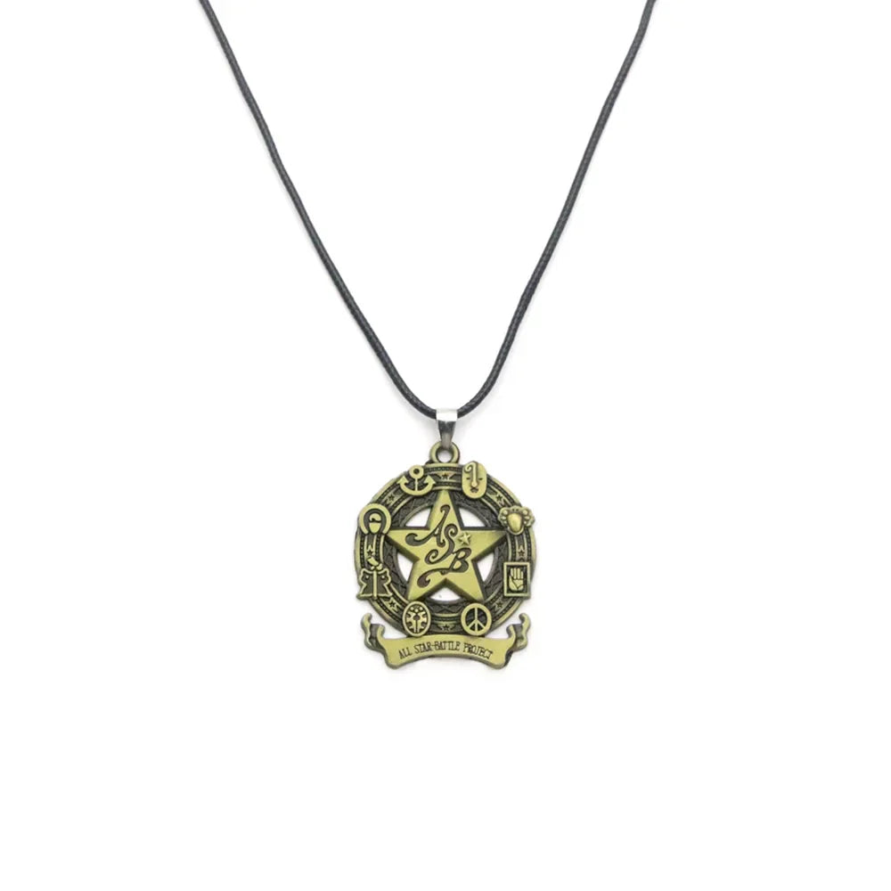 JoJo’s Bizarre Adventure Arrow Pendant Necklace – Josuke & Jotaro Cosplay Jewelry Gift