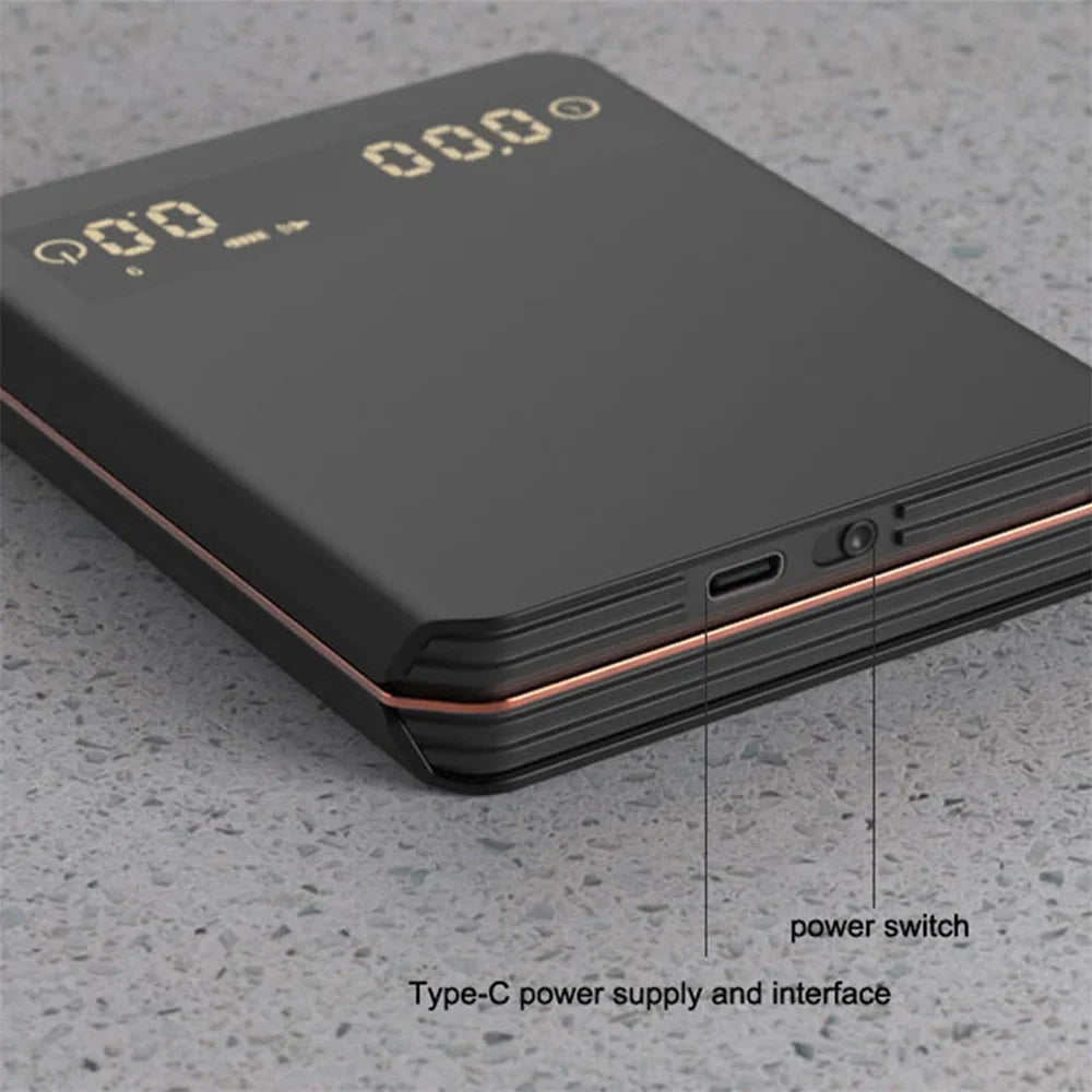 Nano Coffee Scale with Timer – Mini Espresso Scale with Auto Tare and Silicone Protective Cover