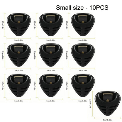 1/5/10pcs Guitar Pick Holder – Self-Adhesive Triangle Plectrum Case, Quick Storage Organizer