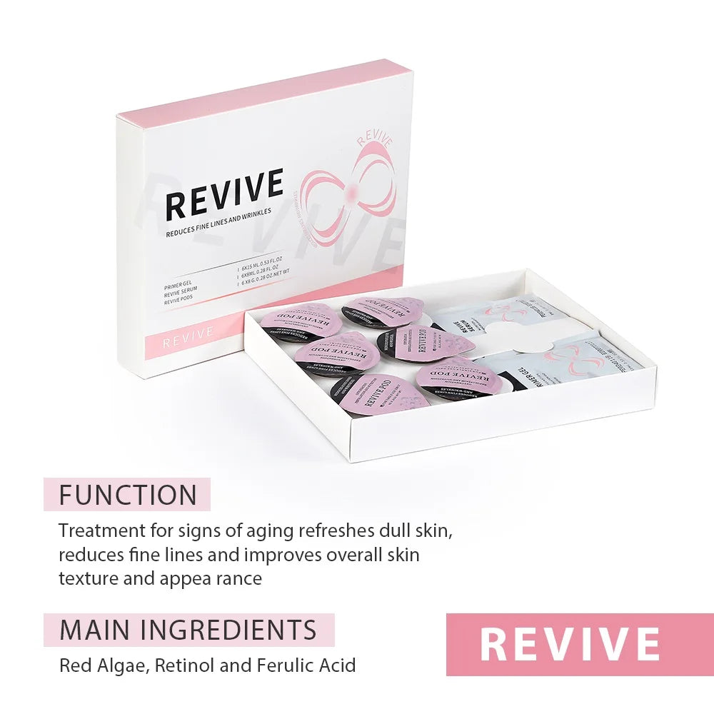 CO2 Glam Pod for Bubble Facial – Aqua Facial Skincare Pods with CO2 Serum Gel for Spa Treatment and Revive
