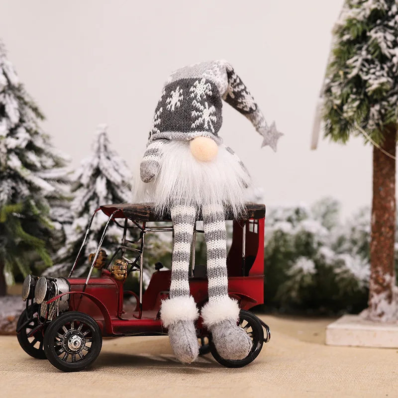 20/30cm LED Faceless Elf Gnome Doll — Christmas & New Year Light-Up Decoration for Home, Kids Gift 2025