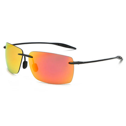 Ultralight TR90 Frameless Sunglasses — Unisex Driving & Outdoor Sports Shades