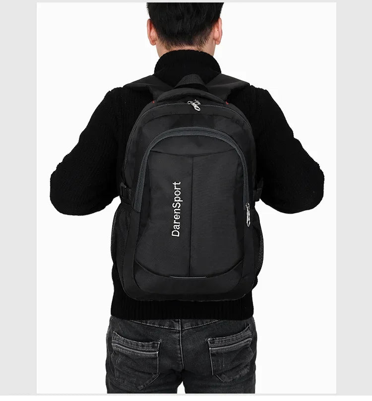 Oxford Shoulder Backpack – Fashionable Lightweight Waterproof Laptop Rucksack, Large Capacity School Bag for Students