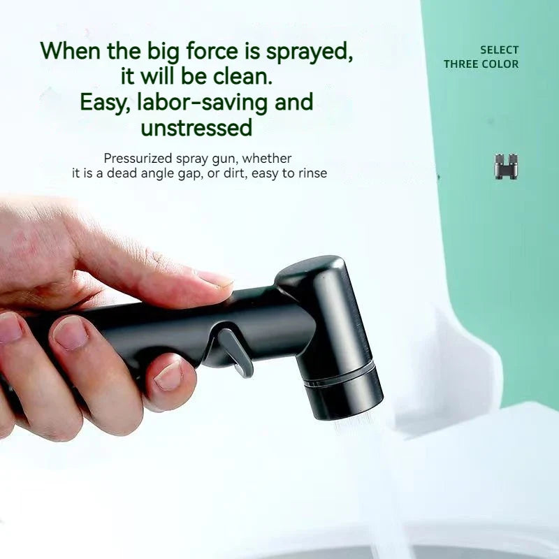 Handheld Bidet Spray Gun – Portable High-Pressure Cleaning Set for Bathroom, Women’s Washing & Toilet Hygiene