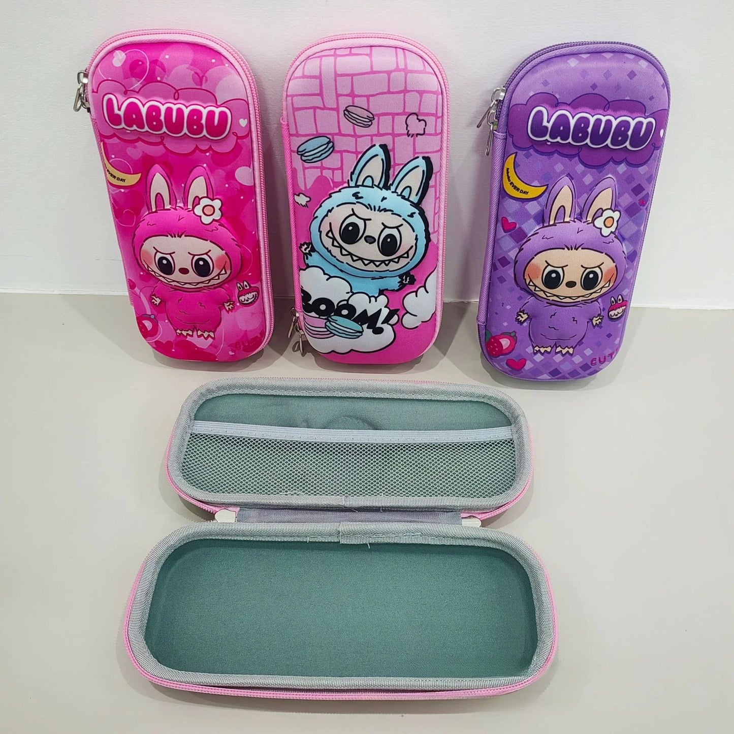 Cute Rabu Cartoon Pencil Case – Large-Capacity Stationery Storage, School Supplies & Birthday Gift for Kids