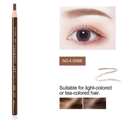 Tear-Off Pull Line Eyebrow Pencil – No Sharpening, Natural Color, Sweat & Smudge Proof Eyebrow Pencil