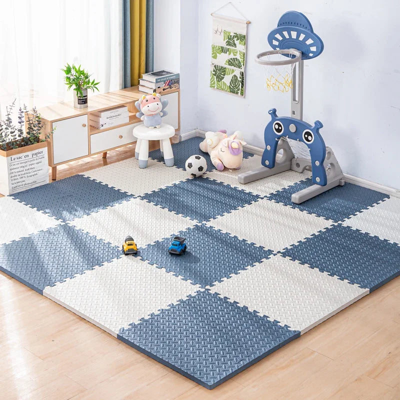 Kids Foam Puzzle Play Mat Tiles – Soft Interlocking Baby Floor Carpet for Children, Home Play Area & Workout Floor Padding