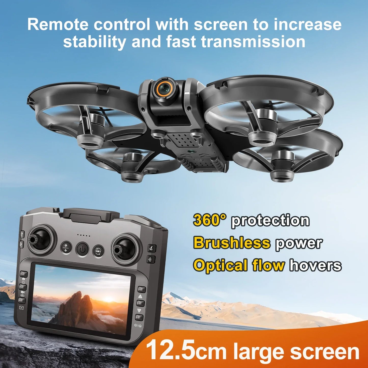 S156 Drone 8K GPS WIFI | Professional Dual Camera HD Quadcopter UAV with Remote Control