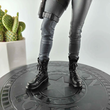 VALENTINE Jill & Leon Scott Kennedy 30cm Action Figure – Biohazard Evil Statue Collectible Toy