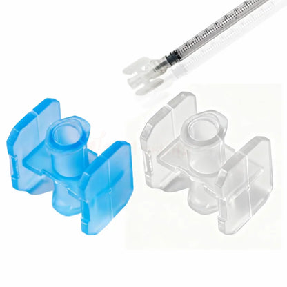 Disposable Luer Lock Syringe Connector – Transparent Sterile Leak-Proof Adapter for Double Luer Lock Syringes