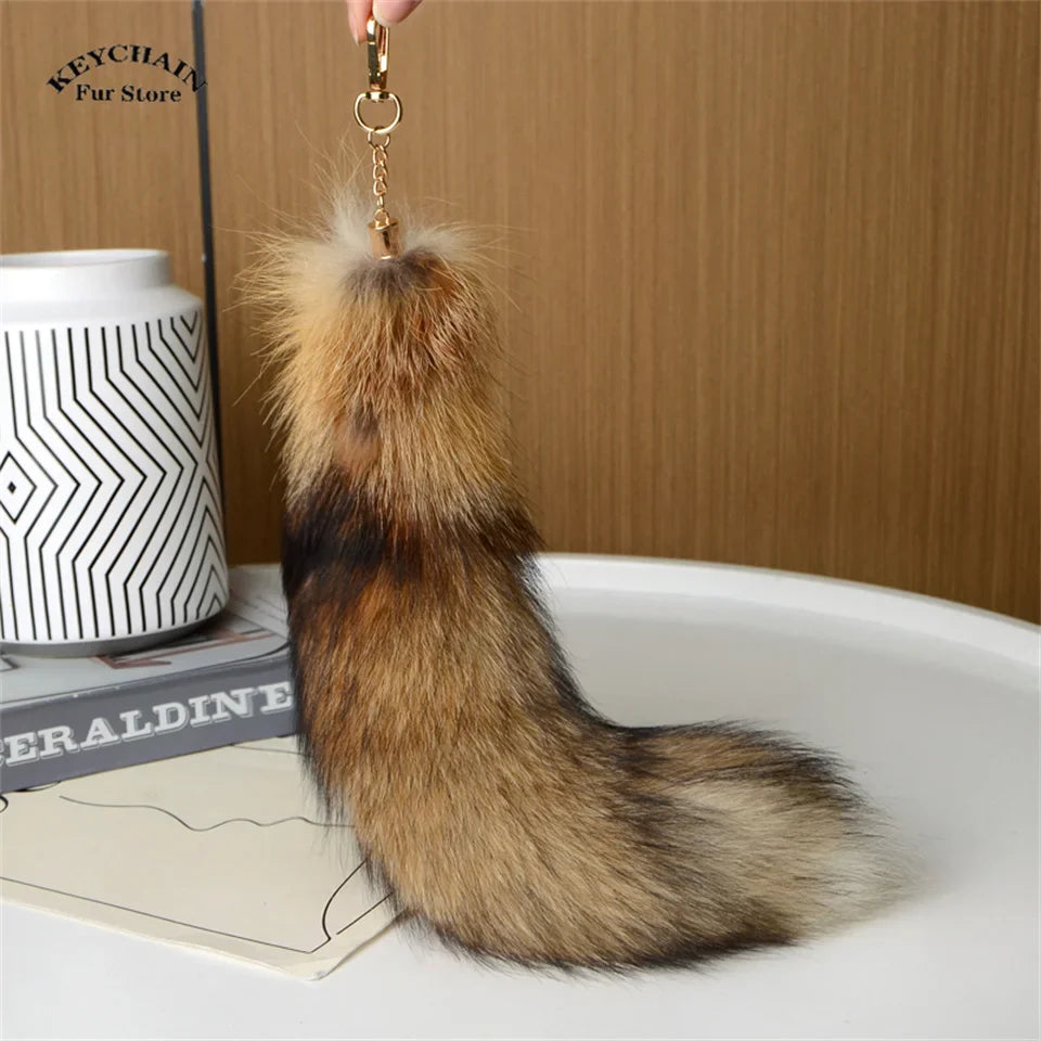 Cute Fluffy Bunny Fur Keychain – Plush Pom Pom Bag Charm and Car Key Ring with Hair Bow
