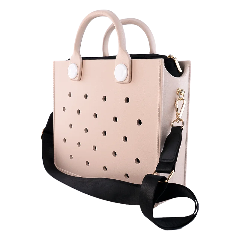 EVA Large Leather Shoulder Bag – Waterproof Casual Tote for Women, Beach Bag & Fashion Storage Handbag