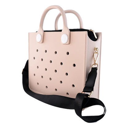 EVA Large Leather Shoulder Bag – Waterproof Casual Tote for Women, Beach Bag & Fashion Storage Handbag