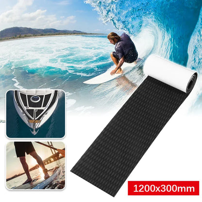 300x1200x5mm EVA Traction Foam Pads – Anti-Skid Surfboard, Jet Ski, SUP, Paddleboard & Boat Deck Flooring