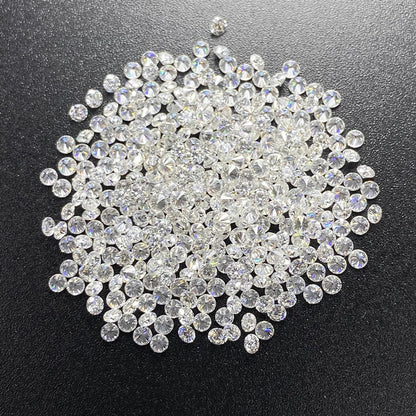 1CT Lab-Grown Moissanite Diamonds – D Color VVS1 Loose Gemstones, Full Size 0.7mm-20mm
