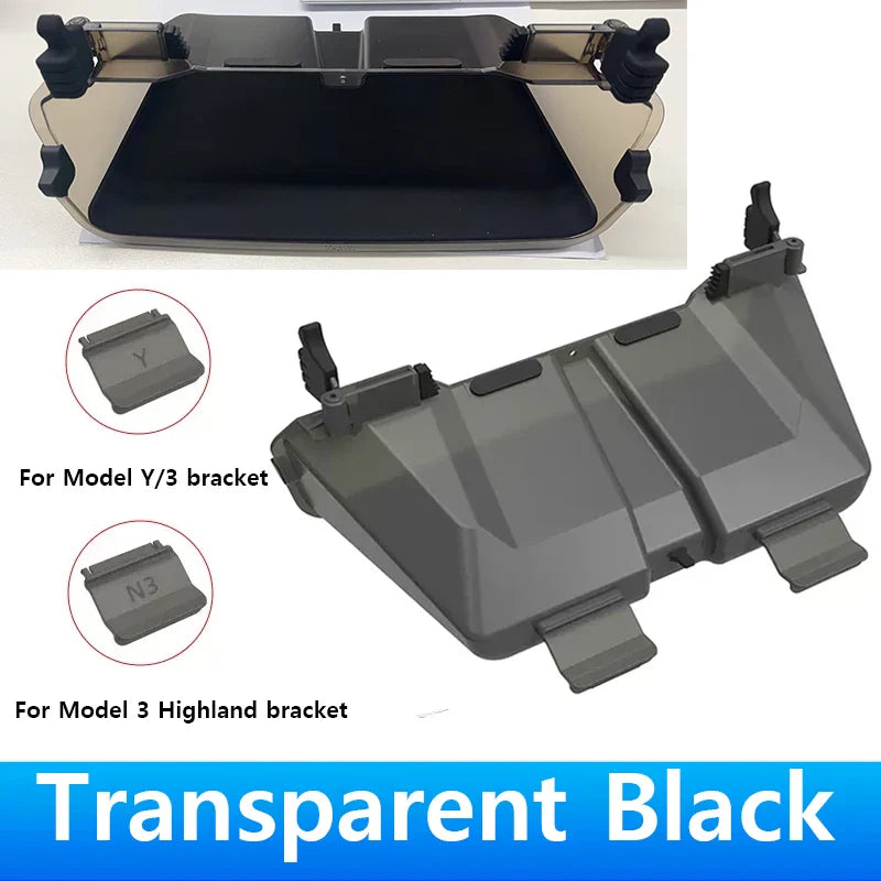 Herval Under-Screen Storage Tray for Tesla Model Y/3 2021-2025 Highland – Hidden Anti-Slip Storage Box
