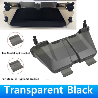 Herval Under-Screen Storage Tray for Tesla Model Y/3 2021-2025 Highland – Hidden Anti-Slip Storage Box
