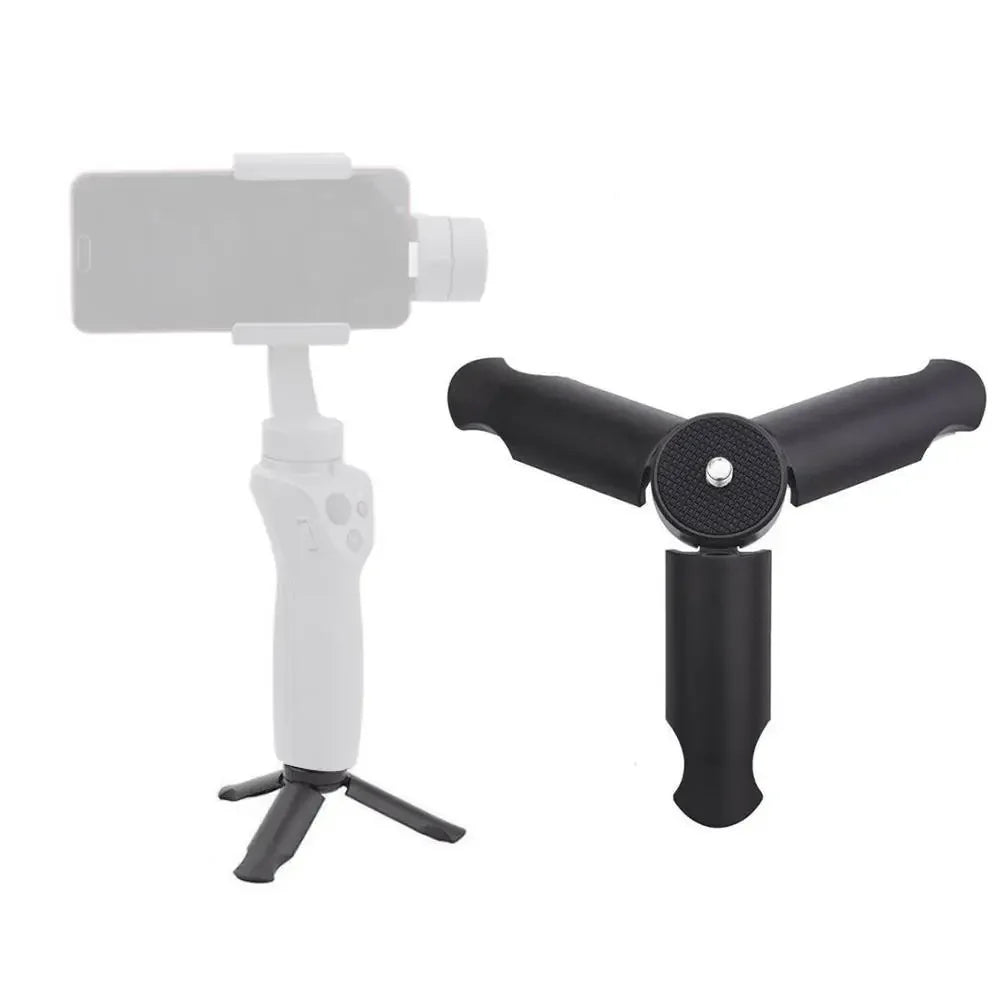 Portable Mini Tripod for DJI OSMO Mobile 2 — Universal Foldable Gimbal Stand for GoPro, Feiyu, Zhiyun & Smartphones