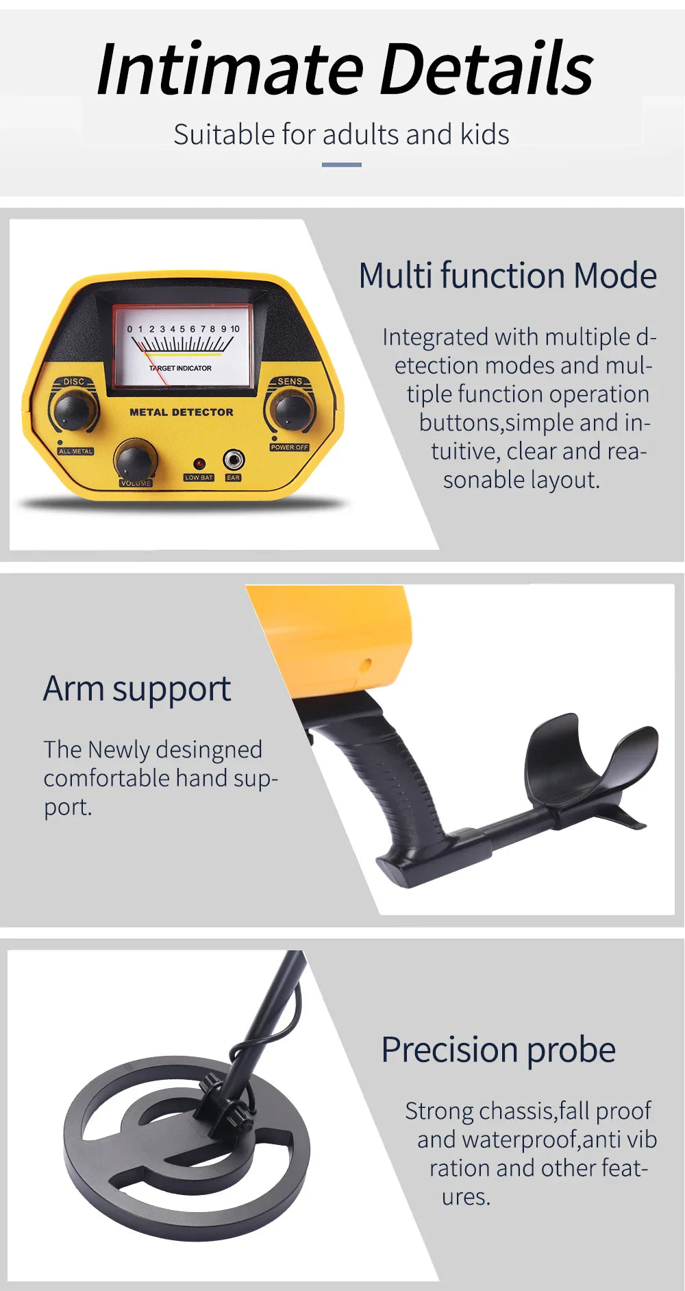 GTX5030H Underground Metal Detector – High-Sensitivity Treasure Hunter for Gold, Coins & Metals