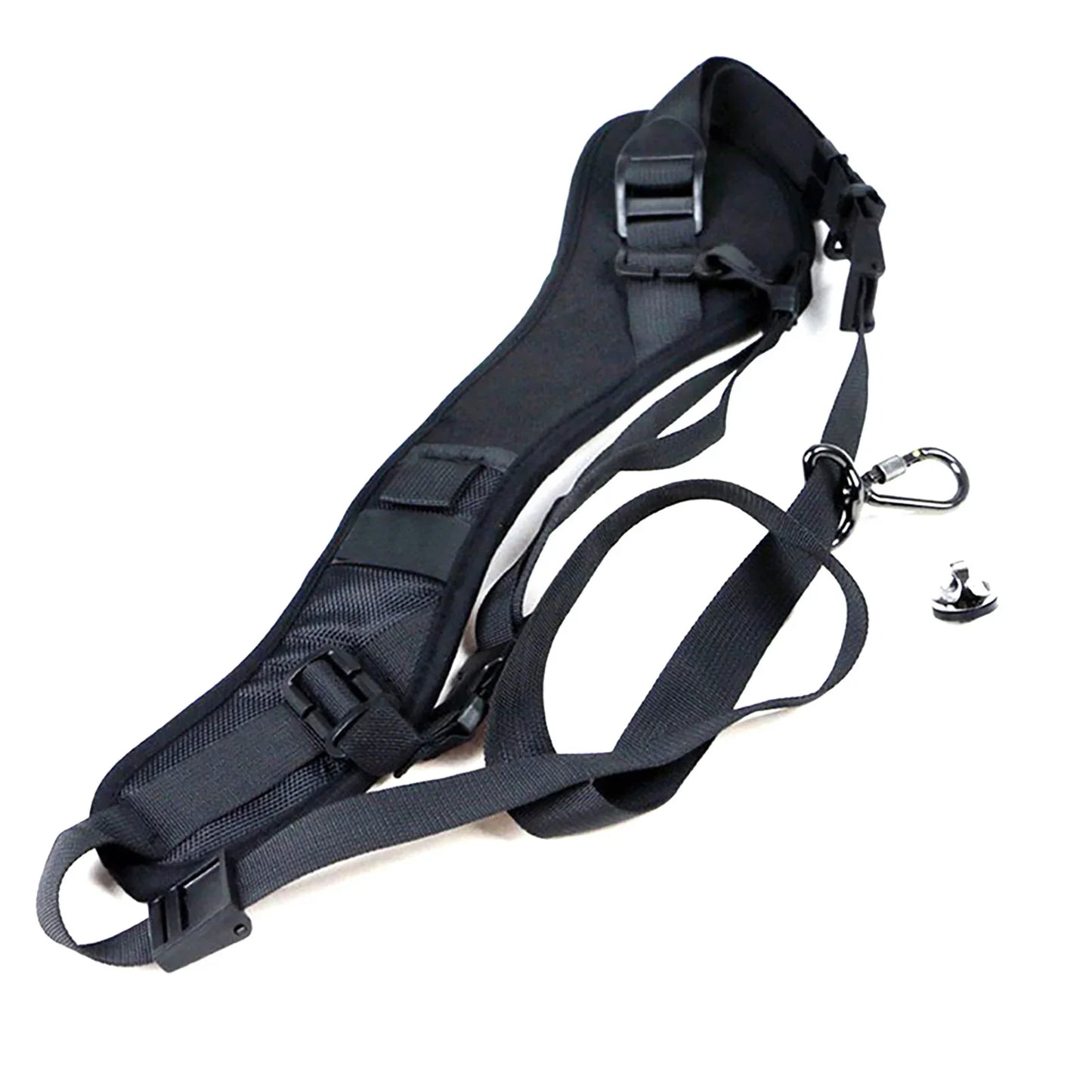 Camera Sling Strap with Safety Tether – Adjustable Comfortable Shoulder Belt for Outdoor Photography